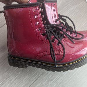Dr. Martens 1460 Cosmic Glitter Boot 10US / 9UK, BRIGHT RED